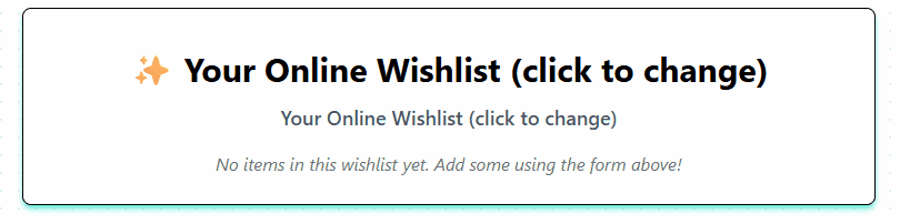 Edit Title and Description