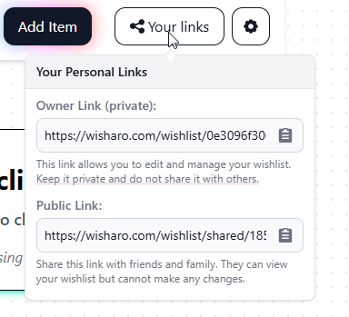 Your Links